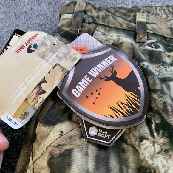 NWT Game Winner Mossy Oak Cargo Pants Mens Medium Hunting Camo Outdoor (32x30) - Picture 4 of 16